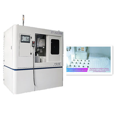 เครื่องจักรเลเซอร์ไฟเบอร์ CNC ด้วย 380V-3 ช่วง-5 สายไฟ 50Hz และ Rotary A Axis ระบบ CNC
